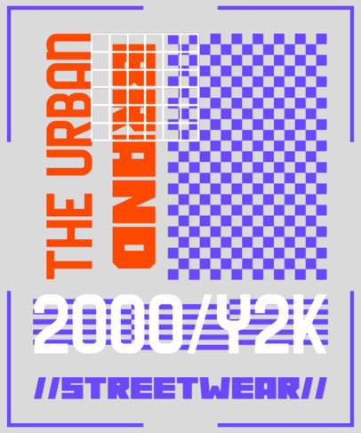 T-Shirt Design Generator with a Y2K Streetwear Style