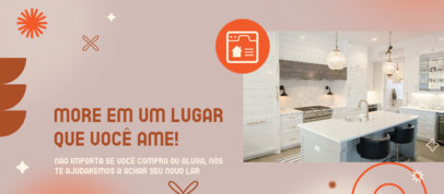 Facebook Cover Generator for a Luxury Real Estate Company 3909j