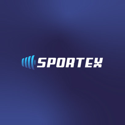 Minimal Logo Template for Fitness Brands Featuring an Abstract Icon 