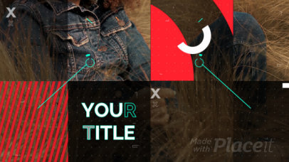 Slideshow Video Generator Featuring a Bold Style