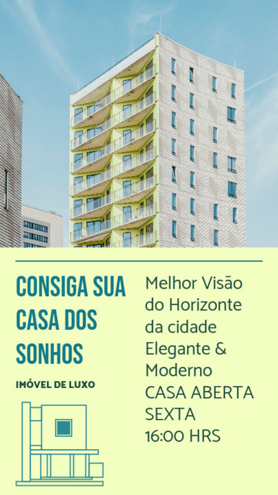 Instagram Story Template for a Luxury Real Estate Company 3905a