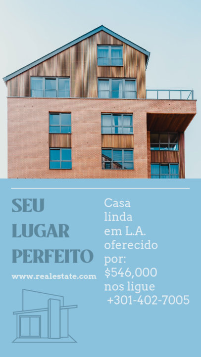 Instagram Story Design Maker for a Real Estate Ad 3905c