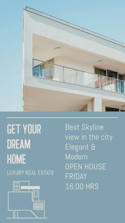 Instagram Story Design Maker for Luxury Real Estate Agents 3905g