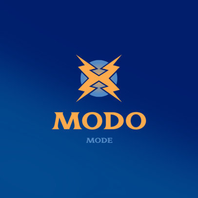 Logo Generator for an Activewear Brand with Lightning Graphics