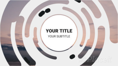 Slideshow Video Template Featuring Animated Panels for Footage Reveals 3324-el1