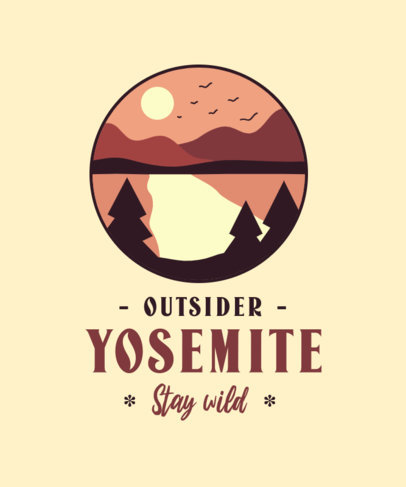 T-Shirt Design Maker With a Quote About Living by the Lake