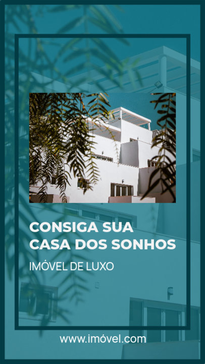 Instagram Story Design Maker for Luxury Realtors Featuring a Simple Layout 3906d