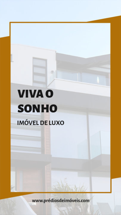 Minimal Instagram Story Design Generator for Luxury Real Estate Agents 3906f