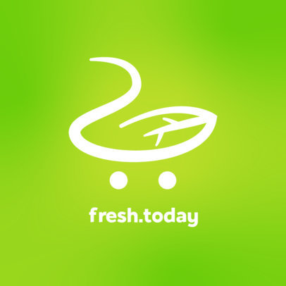 Logo Maker for a Grocery Shopping App 
