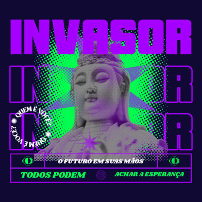 Album Cover Maker for Trap Artists Featuring a Trendy Style