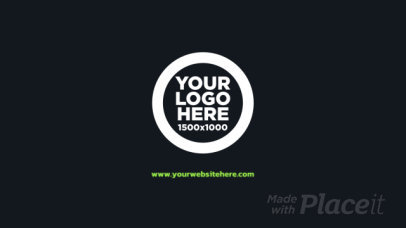 Minimal Intro Video Maker Featuring Text and Logo Animations