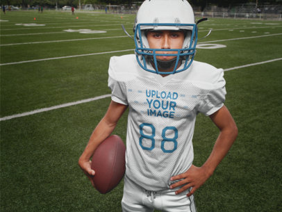 Custom Football Jerseys - Man in the Football Game