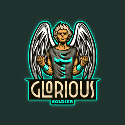 Logo Generator Featuring an Illustration of an Angel