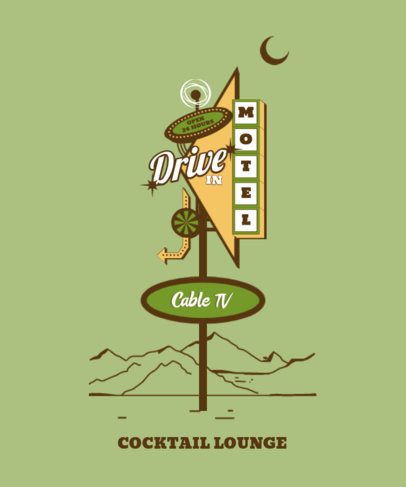 Retro T-Shirt Design Maker for Travel Enthusiasts