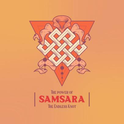 Logo Maker for a Buddhist Meditation Center