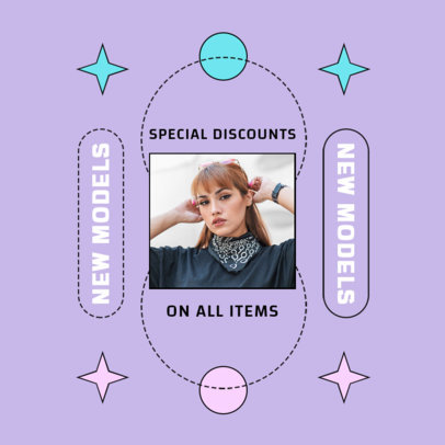 Instagram Post Creator for a Boutique's Special Discount 
