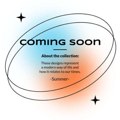 Instagram Post Creator Featuring a Fashion-Themed Quote and a Gradient Background