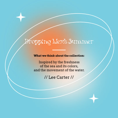 Fashion-Themed Instagram Post Maker Featuring a Minimal Aesthetic