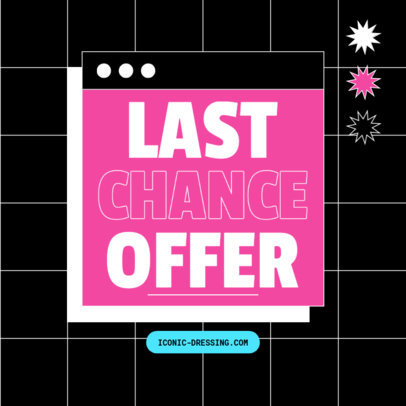 Colorful Instagram Post Design Creator for a Fashion-Related Carousel 4286c-el1