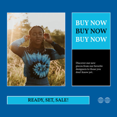 Fashionable Instagram Post Maker with a Simple Layout for a Sale