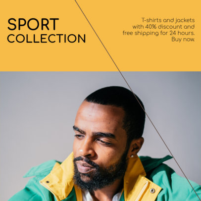 Minimal Instagram Post Design Maker Featuring a Streetwear Theme 