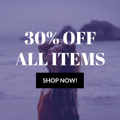 Online Banner Maker - Centered Text with Background