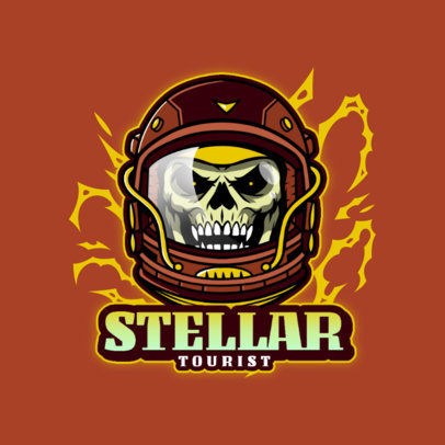 Gaming Logo Maker with a Horrifying Space Theme 4563H