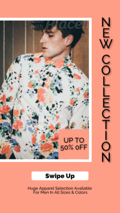 Fashion-Themed Instagram Story Video Generator to Announce a New Collection