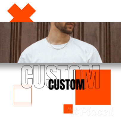 Bold Instagram Post Video Creator for a Print on Demand Business 