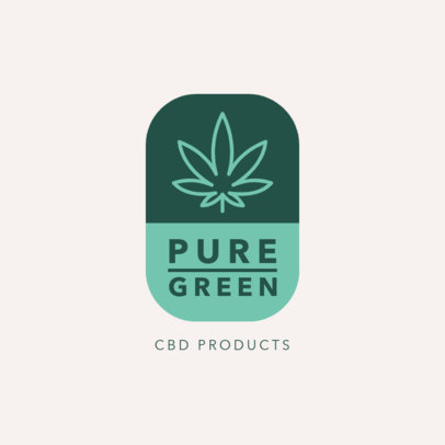 Online Logo Maker for a CBD Products Store