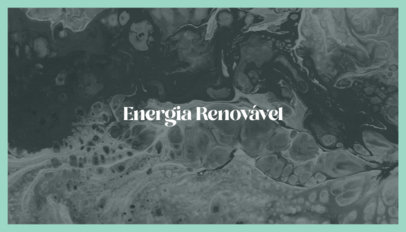 Business Card Design Template Featuring a Color Frame and a Minimal Layout 