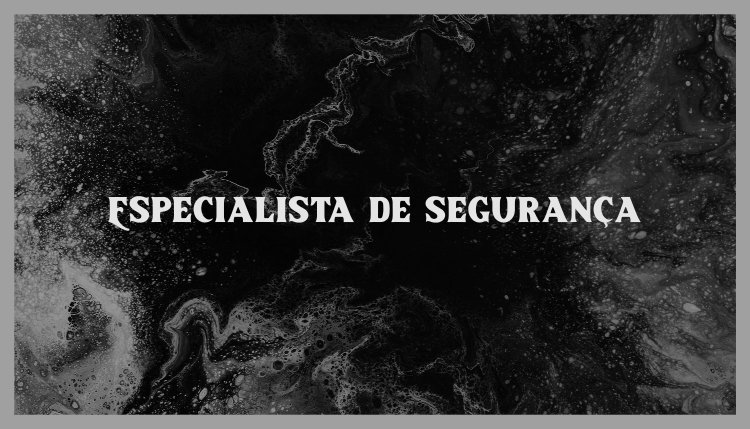 Simple Business Card Design Generator for a Security Specialist 