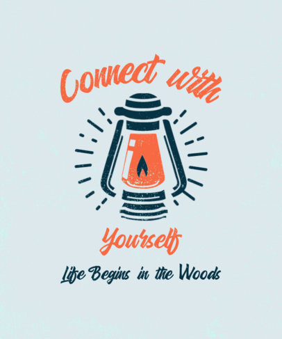 T-Shirt Design Generator for Camping Enthusiasts