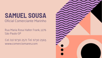 Minimal Business Card Design Generator Featuring Abstract Graphics