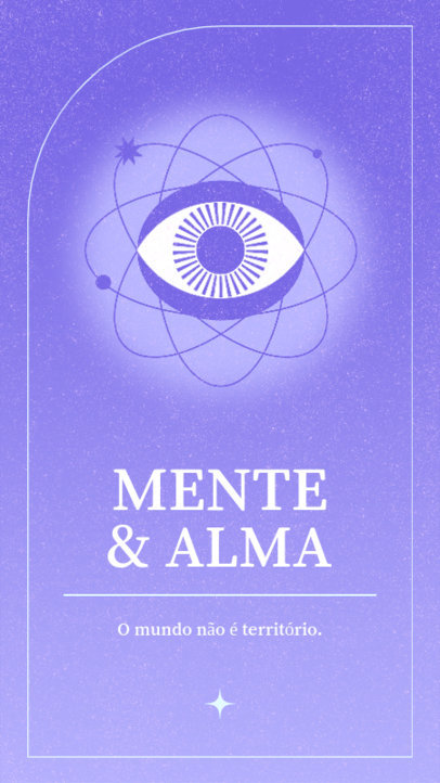 Colorful Instagram Story Design Template With an Esoteric Theme