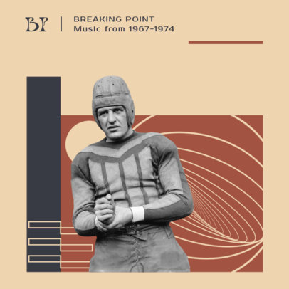 Album Cover Generator for a Vintage Music Compilation