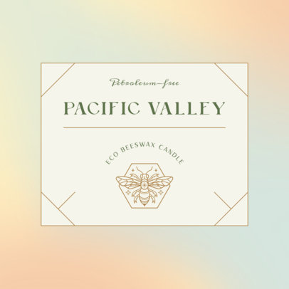 Online Logo Template for a Handmade Candles Store