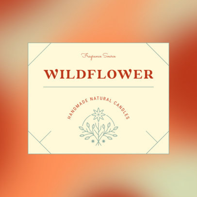 Logo Creator for an Online Natural Candles Shop