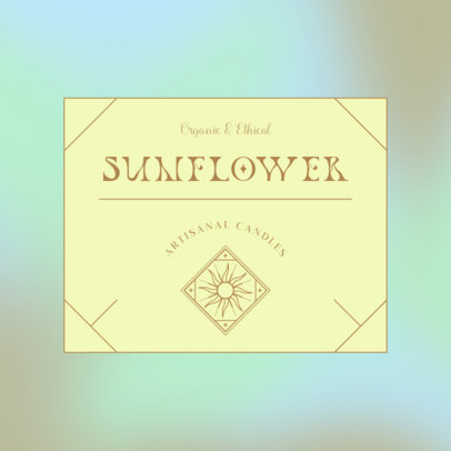 Online Logo Maker for an Artisanal Candles Brand 