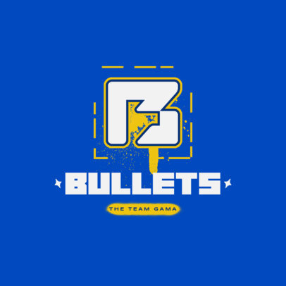 Logo Generator for Gamers Featuring a Bold Letter Inspired by Cyberpunk 4372c