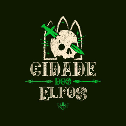 Logo Generator for an RPG with Fantasy-Themed Graphics