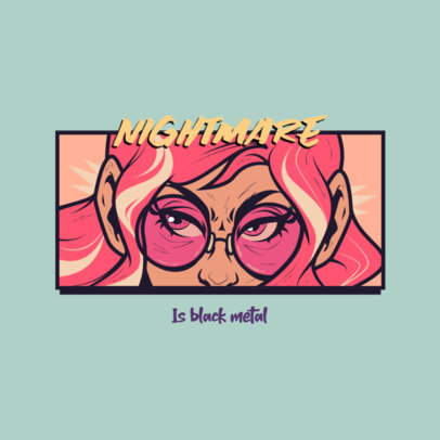 Comic Book-Inspired Logo Creator for a Musician 4612d