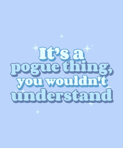 T-Shirt Design Maker Featuring an Outer Banks-Inspired Quote 3149i 4056a