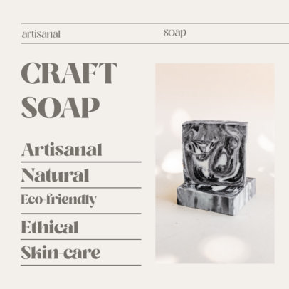 Instagram Post Generator for an Online Artisanal Soap Store 4334-el1