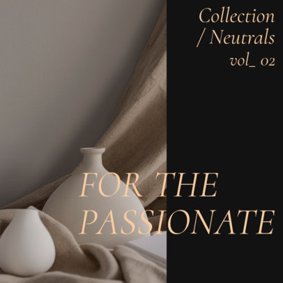 Instagram Post Design Template to Promote Artisanal Products Dropshipping 4337-el1