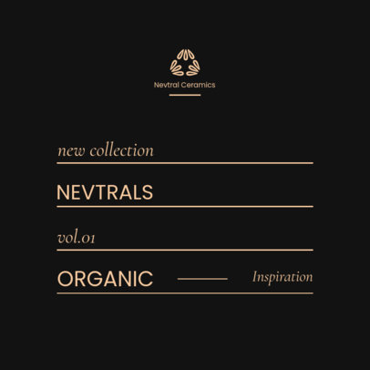 Instagram Post Design Template for Artisanal Products Dropshipping Promotion 4338-el1