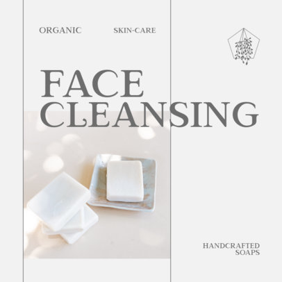 Instagram Post Creator for a New Face Cleansing Soap 4333b-el1