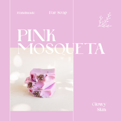 Instagram Post Template for an Artisanal Soaps Store 4333e-el1