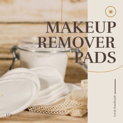 Instagram Post Design Maker for a Carousel With Pictures of Handcrafted Products 4325a-el1