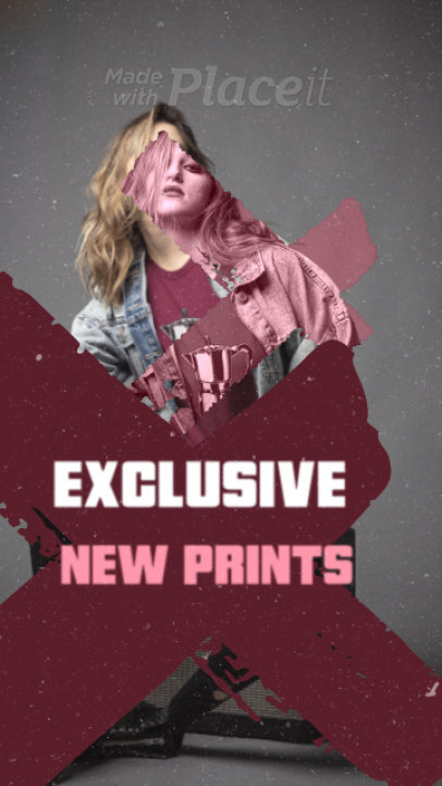 Instagram Story Video Maker for Exclusive POD Products 